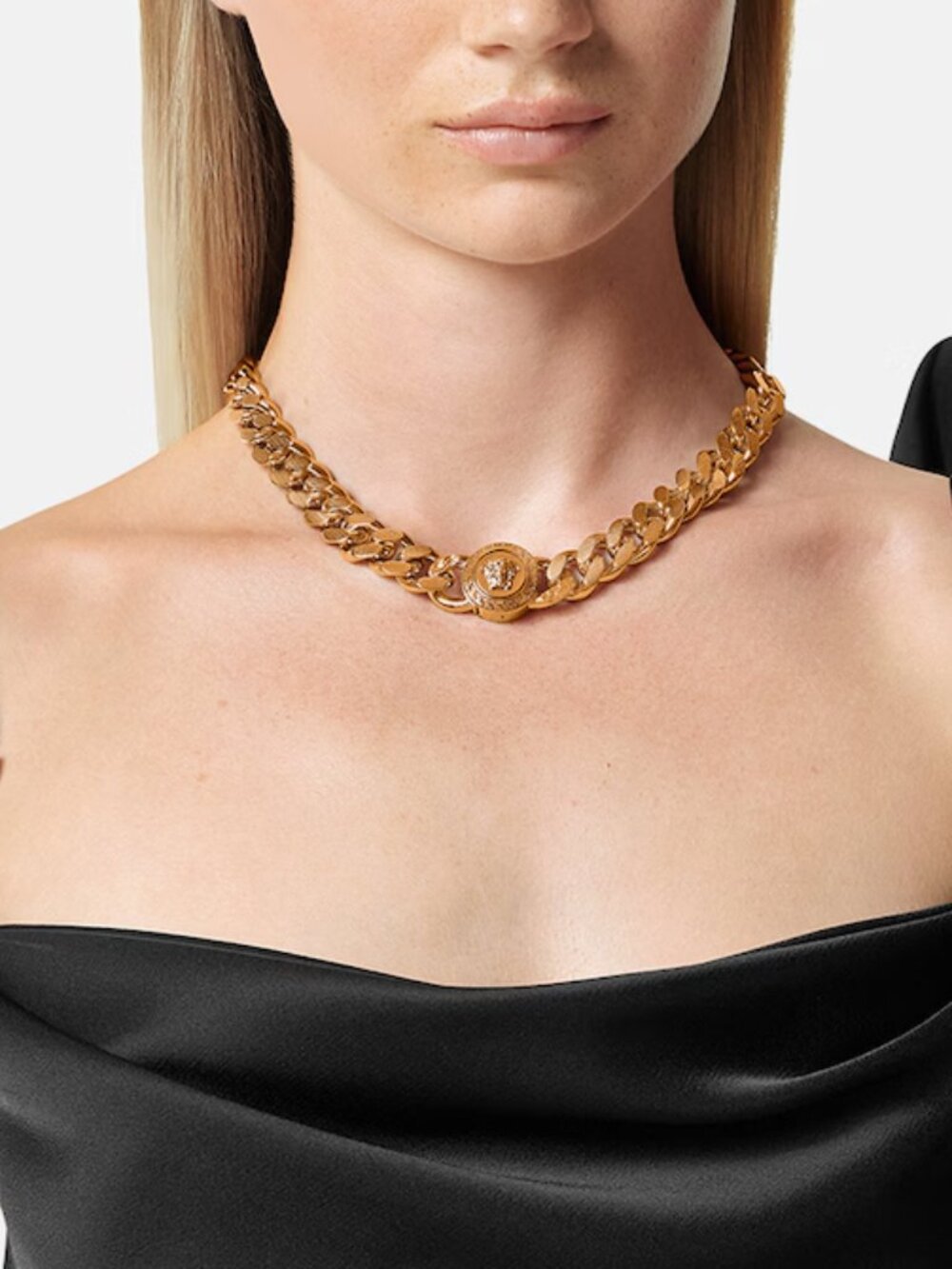Versace Medusa Chain Necklace